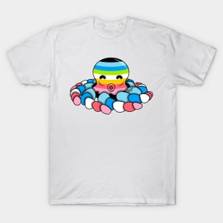 Queer Pride Fidget Octopus T-Shirt